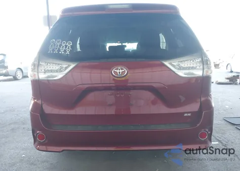 2017 Toyota Sienna Se 8 Passenger from USA, damaged, VIN 5TDXZ3DC2HS828053